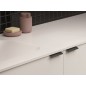 S Maner EDGE STRAIGHT negru mat periat,lungime 100mm